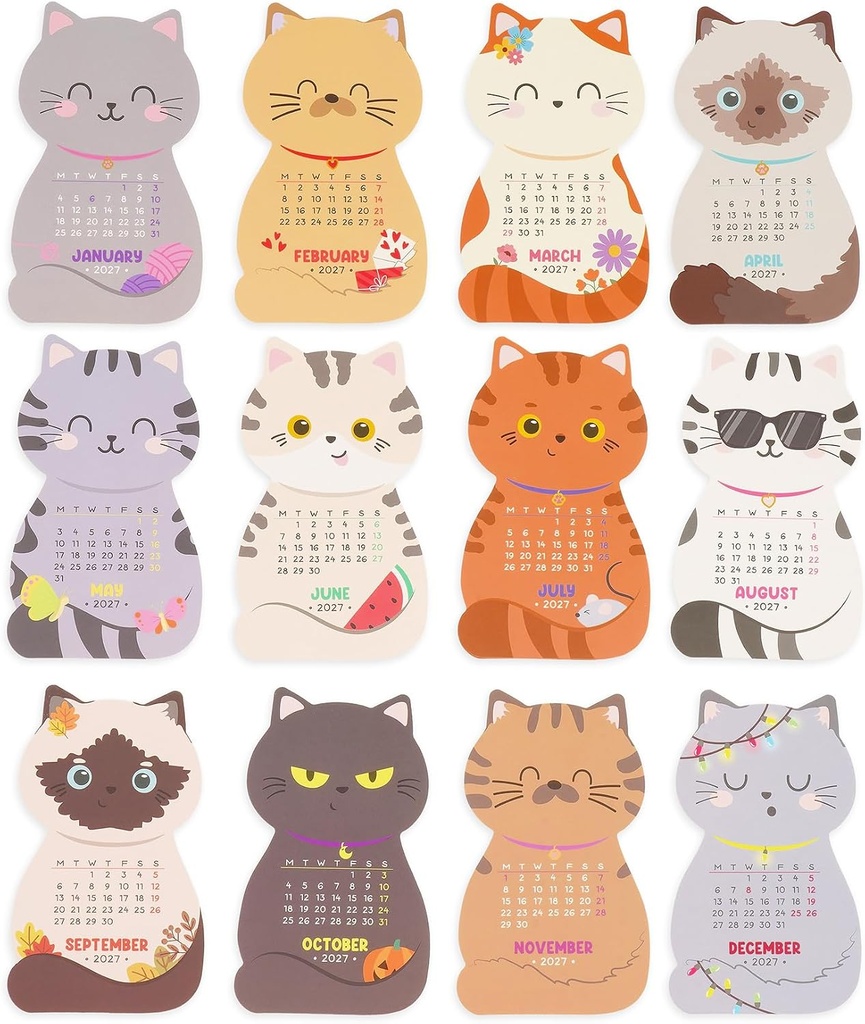 CALENDRIER AVEC BASE CHAT 2027 [bnr:e5fb95900ea3]