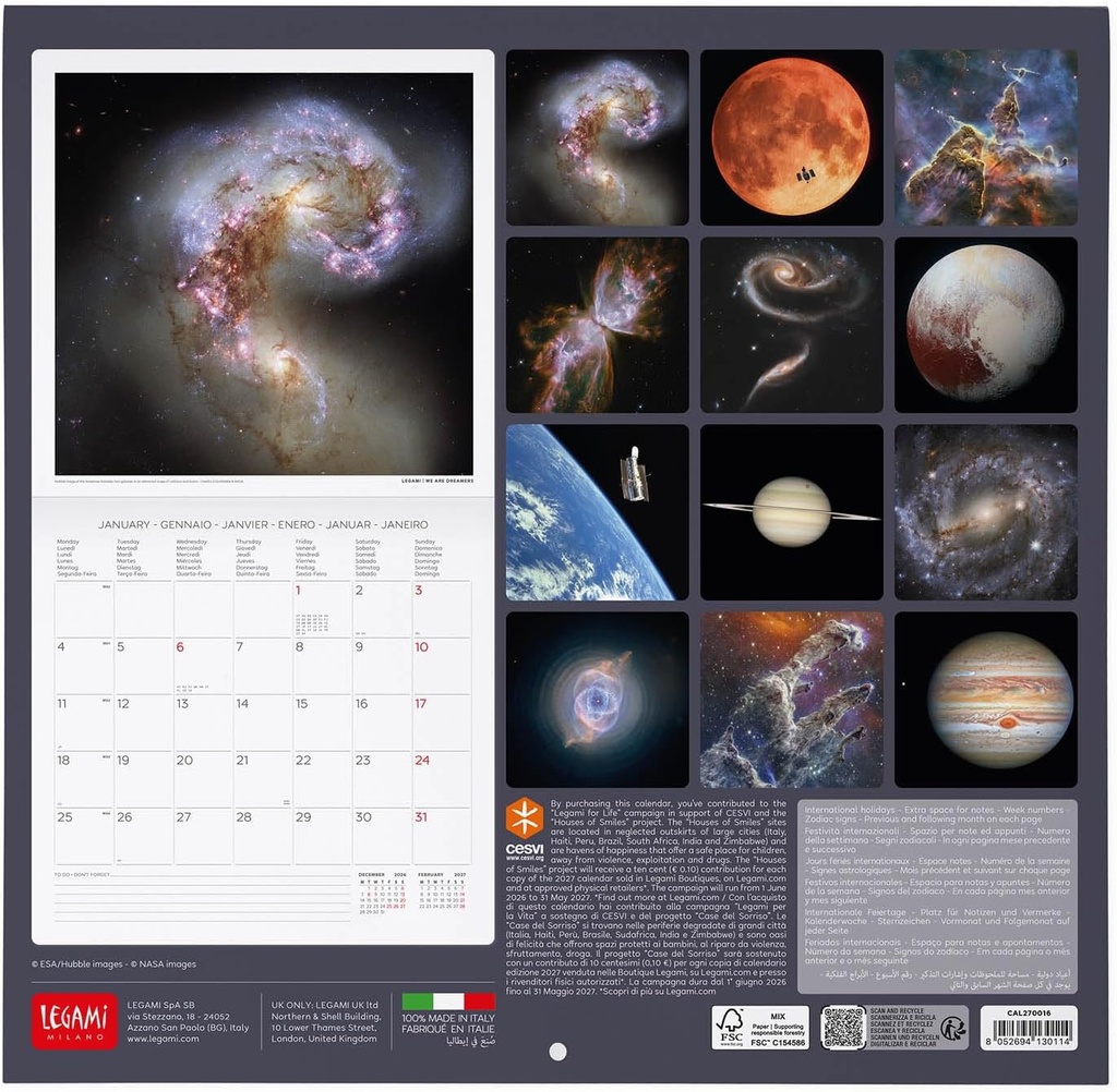 CALENDRIER ESPACE 2027 [bnr:1fb3d16b4710]