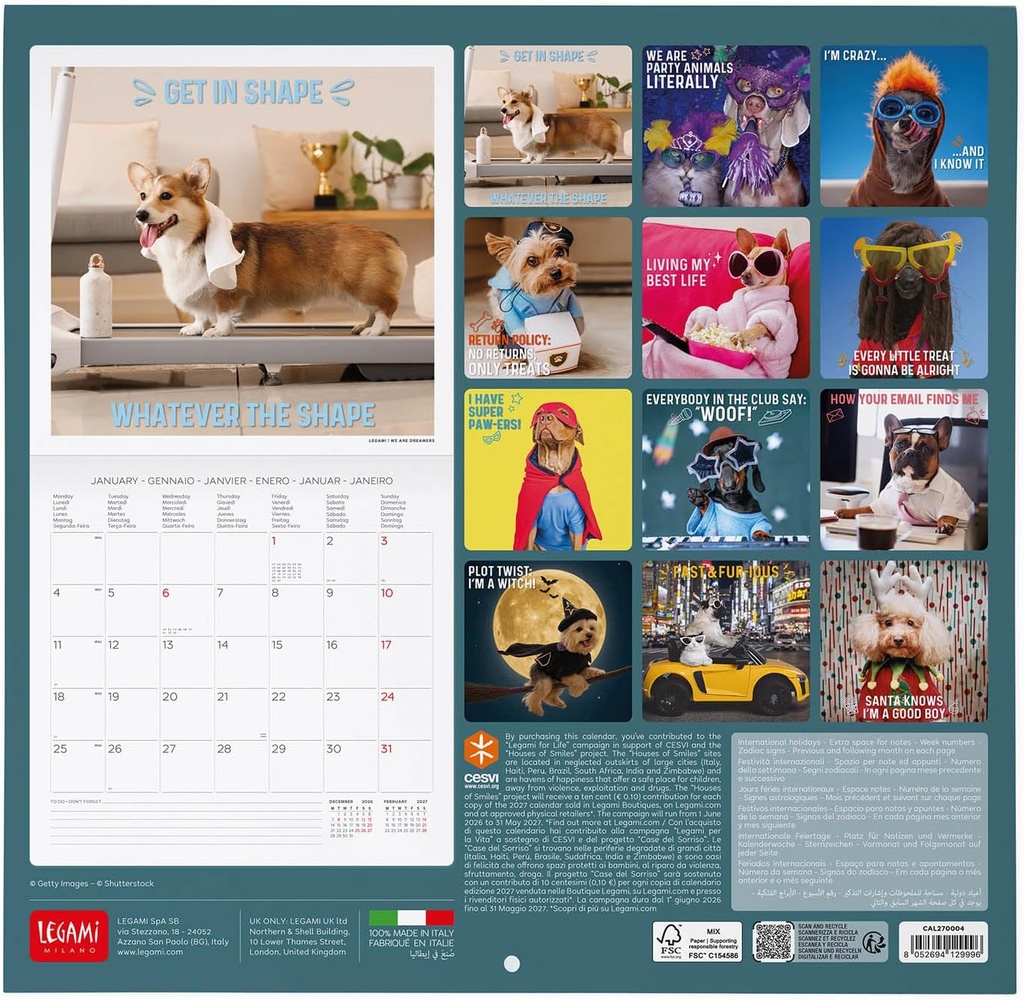 CALENDRIER SUPAWSTAR 2027 [bnr:4597034b9aad]
