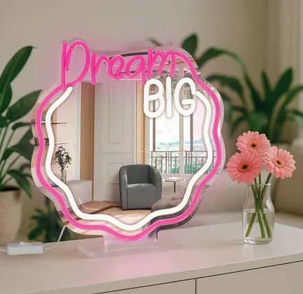 MIROIR NEON DREAM BIG [bnr:31372f2ebeee]