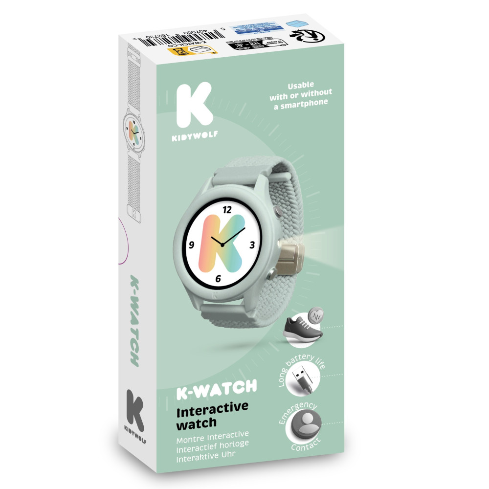 MONTRE INTERACTIVE KIDYWOLF - VERTE [bnr:920e3c22b954]