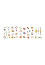 NAIL STICKERS AND TATTOOS - FLEURS - AVENIR [bnr:77421a1a211e]