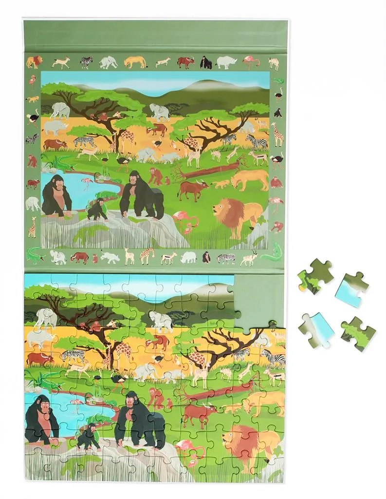 PUZZLE MAGNETIQUE LA SAVANE [bnr:a0b2eb016275]
