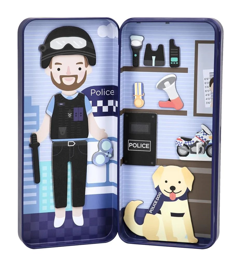 PUZZLE MAGNETIQUE POLICIERS [bnr:782120cd4ef0]