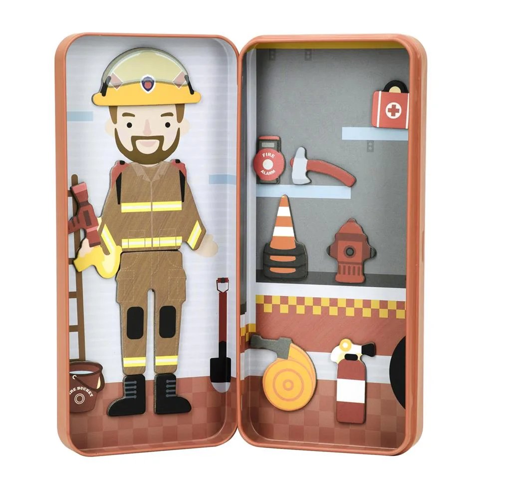 PUZZLE MAGNETIQUE POMPIERS [bnr:820d076babd5]