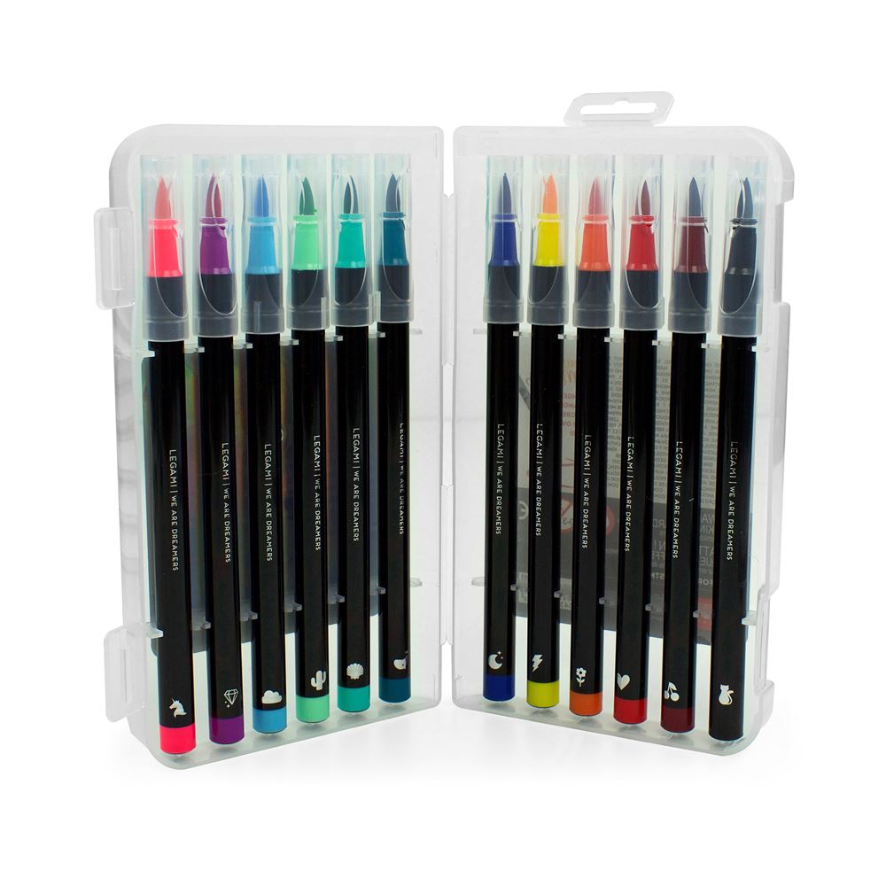 SET DE 12 FEUTRES PINCEAUX [bnr:02bf9068b106]