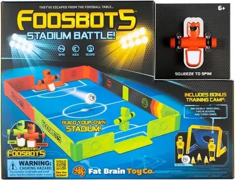 TOMY- FOOSBOTS- STADIUM BATTLE [bnr:40fd3725f83f]