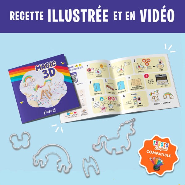 BISCUITS 3D - LICORNES – 3