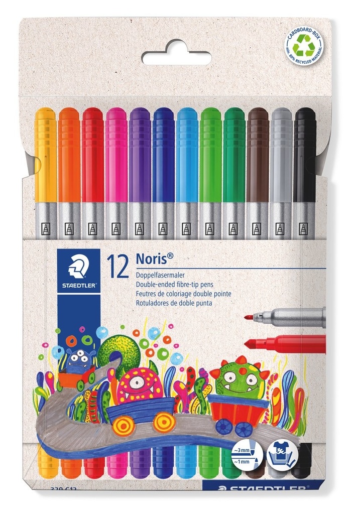 12 FEUTRES BIPOINTES STAEDTLER – 2