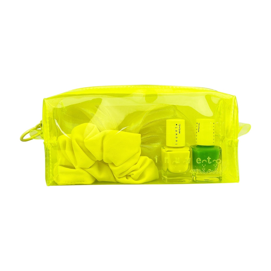 TROUSSE BEAUTYMANIA -  JAUNE FLUO – 3
