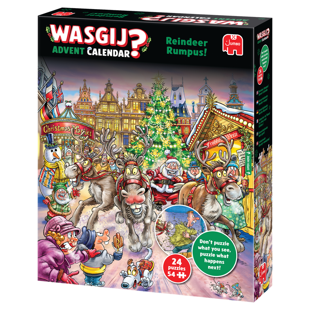 CALENDRIER DE L'AVENT PUZZLE WASGIJ - LES RENES SONT LÂCHÉS – 3