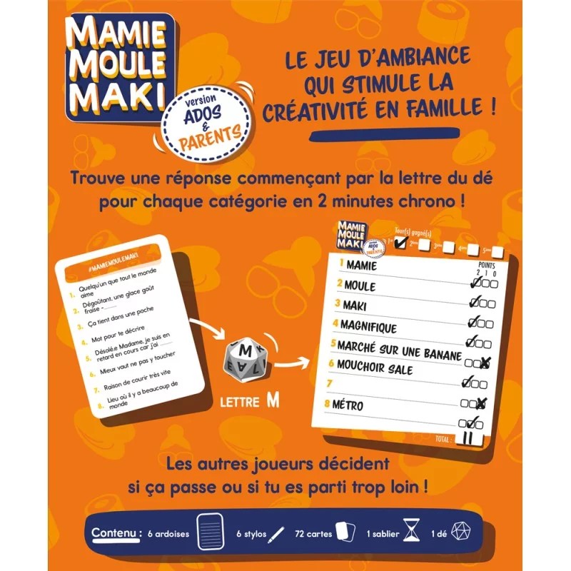 MAMIE MOULE MAKI ADOS & PARENTS – 3