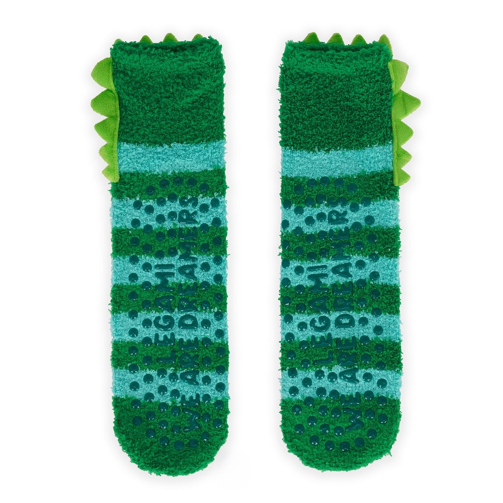 Chaussettes antidérapantes adulte - Dinosaure – 2