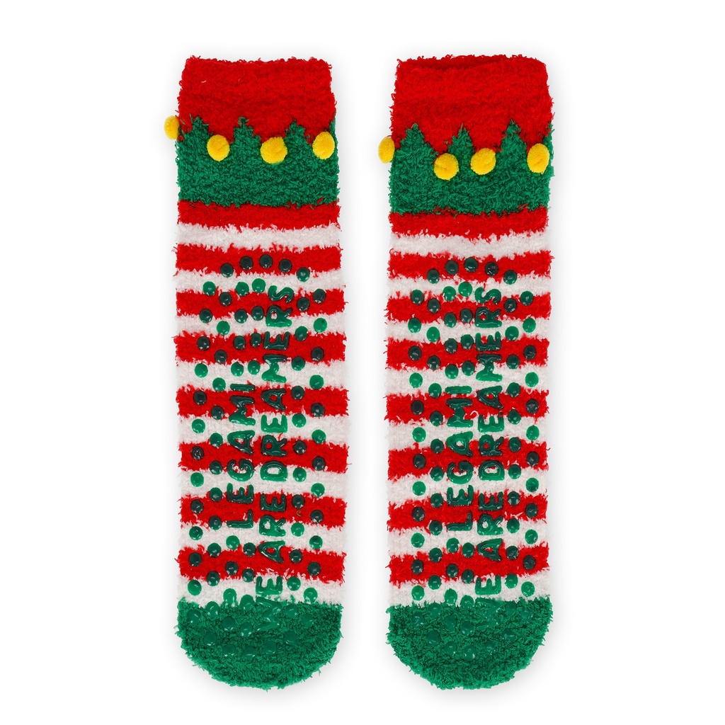 Chaussettes antidérapantes de Noël adulte - Elfe – 2