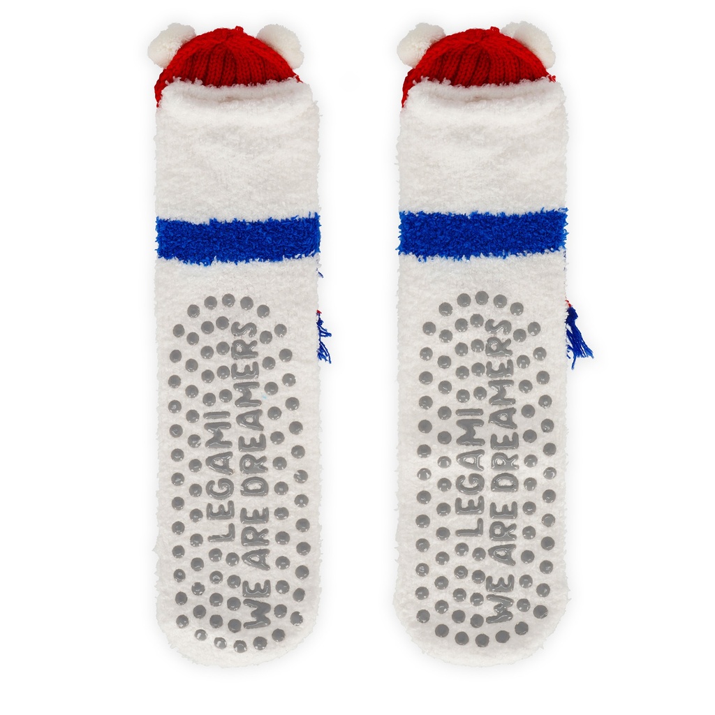 Chaussettes antidérapantes de Noël adulte - Ours polaire – 2