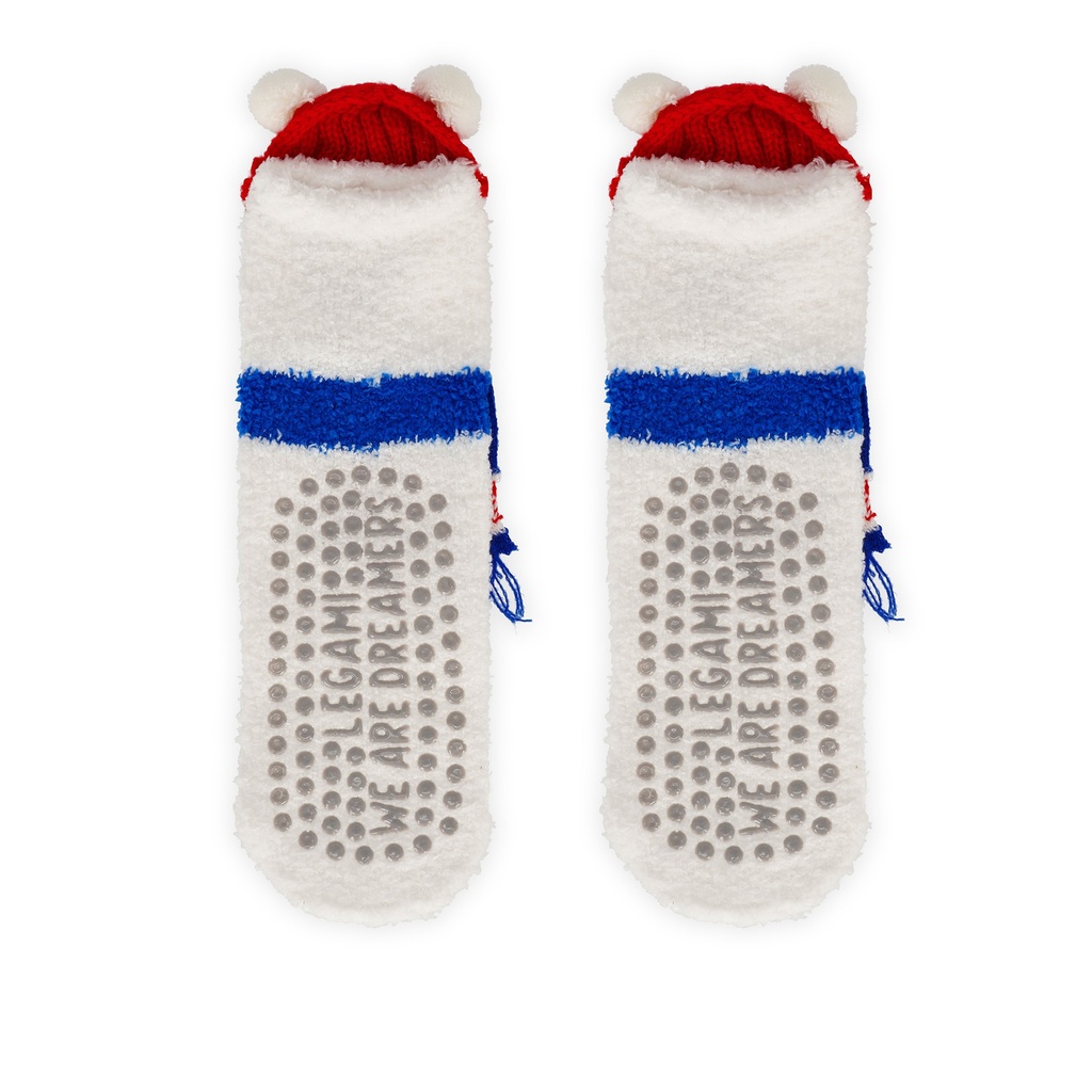 Chaussettes antidérapantes de Noël enfant - Ours polaire – 2