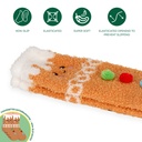 Chaussettes antidérapantes de Noël enfant - Pain d'épices – 3