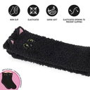 Chaussettes antidérapantes enfant - Chat noir – 3