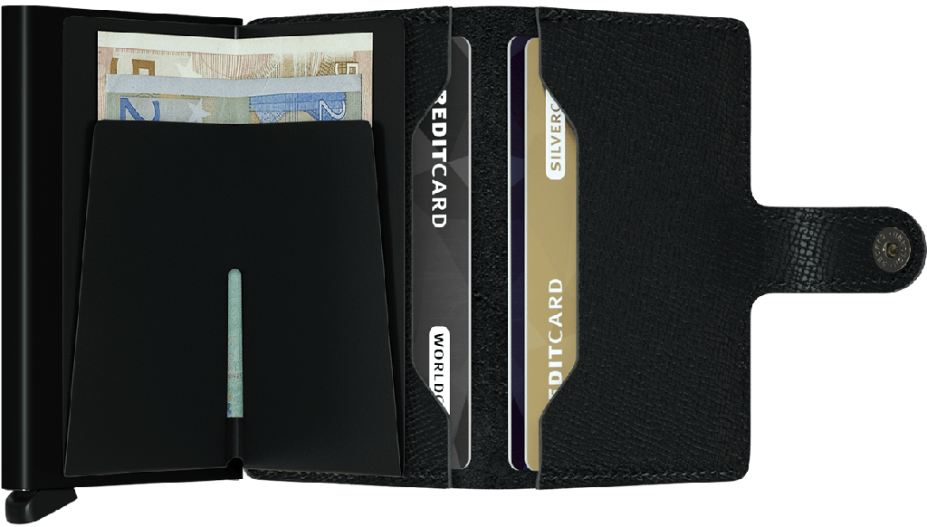 Miniwallet Crisple Black - Secrid (3)