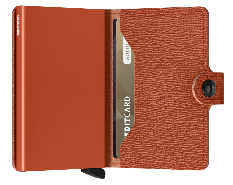 Miniwallet Crisple Pumpkin - Secrid (2)