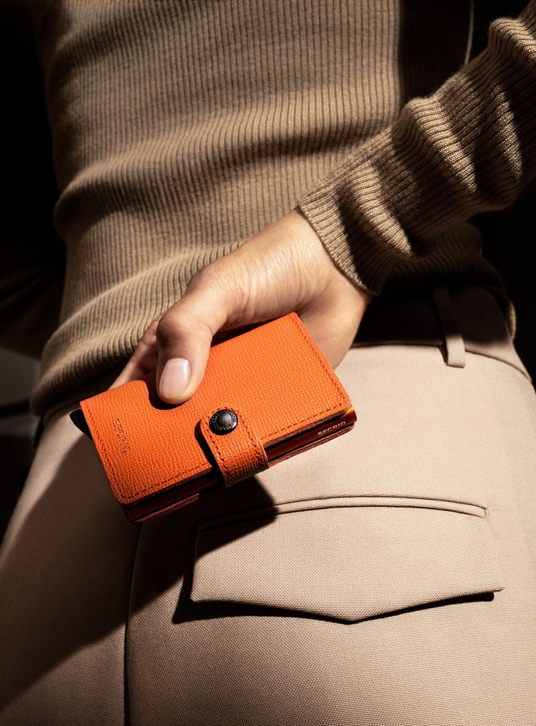 Miniwallet Crisple Pumpkin - Secrid (4)
