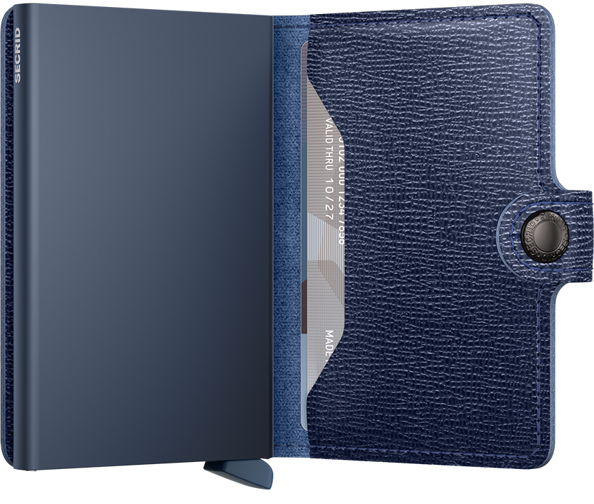 Miniwallet Crisple Navy - Secrid (2)
