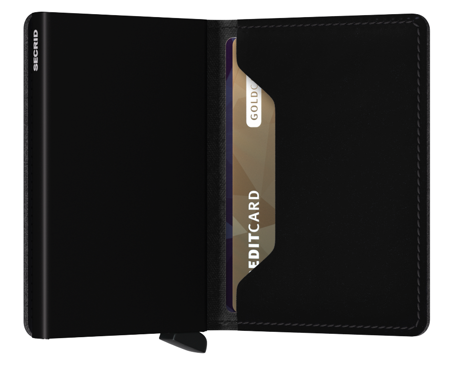 Slimwallet Matte Black - Secrid (2)