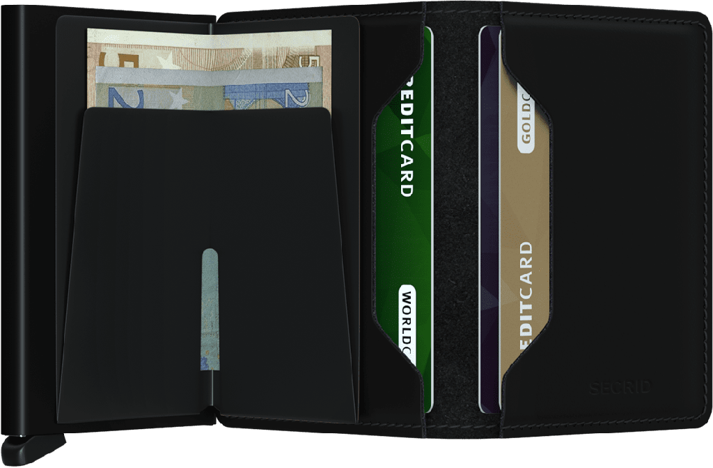 Slimwallet Matte Black - Secrid (3)
