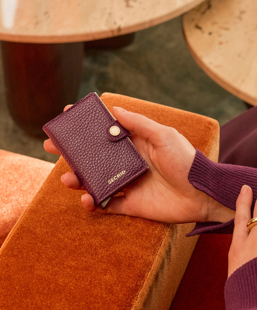 Miniwallet Pebble Grape - Secrid (4)
