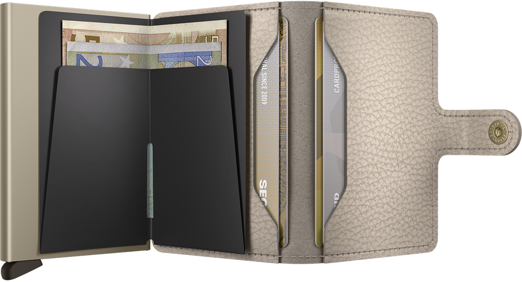 Miniwallet Pebble Latte - Secrid (3)