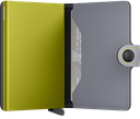 Miniwallet Matte Grey & Lime - Secrid (2)