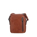 2628-05 Cognac - Petit sac travers cuir Nairo - ARTHUR & ASTON 3