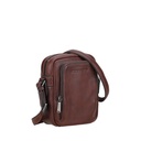 2628-05 Châtaigne - Petit sac travers cuir Nairo - ARTHUR & ASTON 2