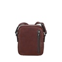 2628-05 Châtaigne - Petit sac travers cuir Nairo - ARTHUR & ASTON 3