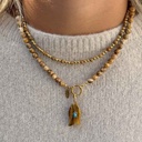 Collier Javea pierre jaspe - Love Ibiza 5