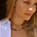 Collier œil de tigre - Love Ibiza 2