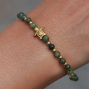 Bracelet pierres tortue serpentine - Love Ibiza 2