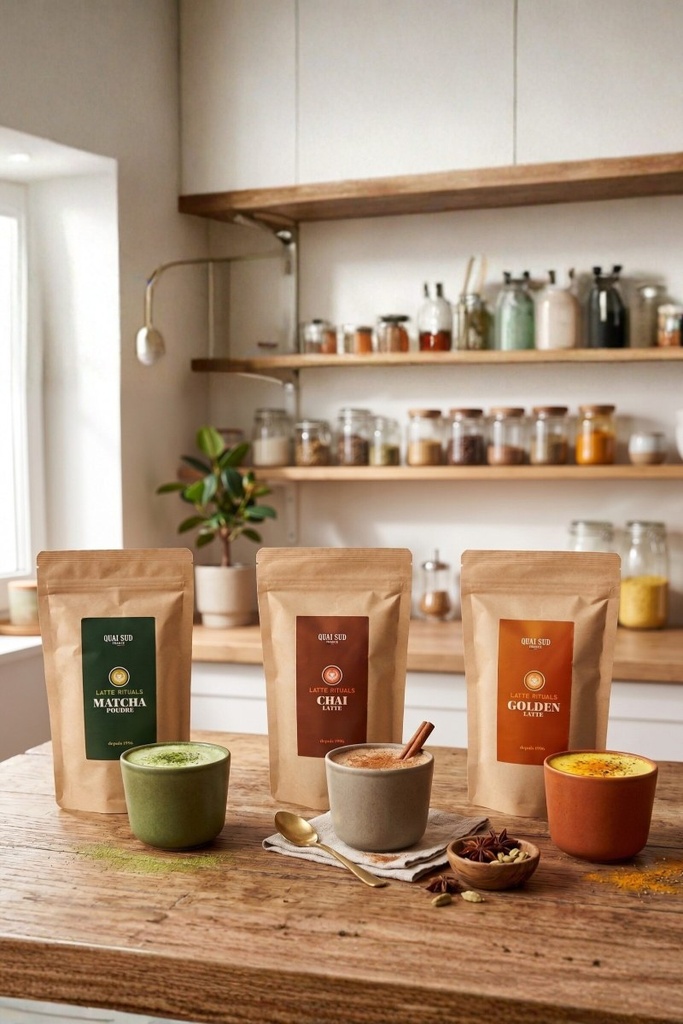 Matcha Latte - Sachet 100 g - Quai Sud 4