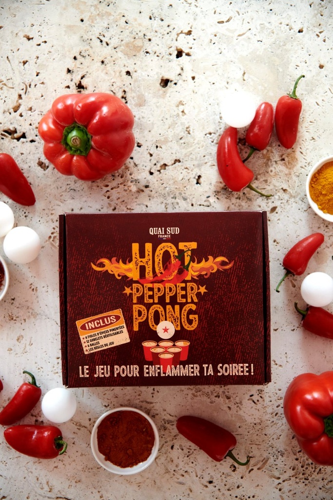 Coffret Hot Pepper Pong - Quai Sud 2