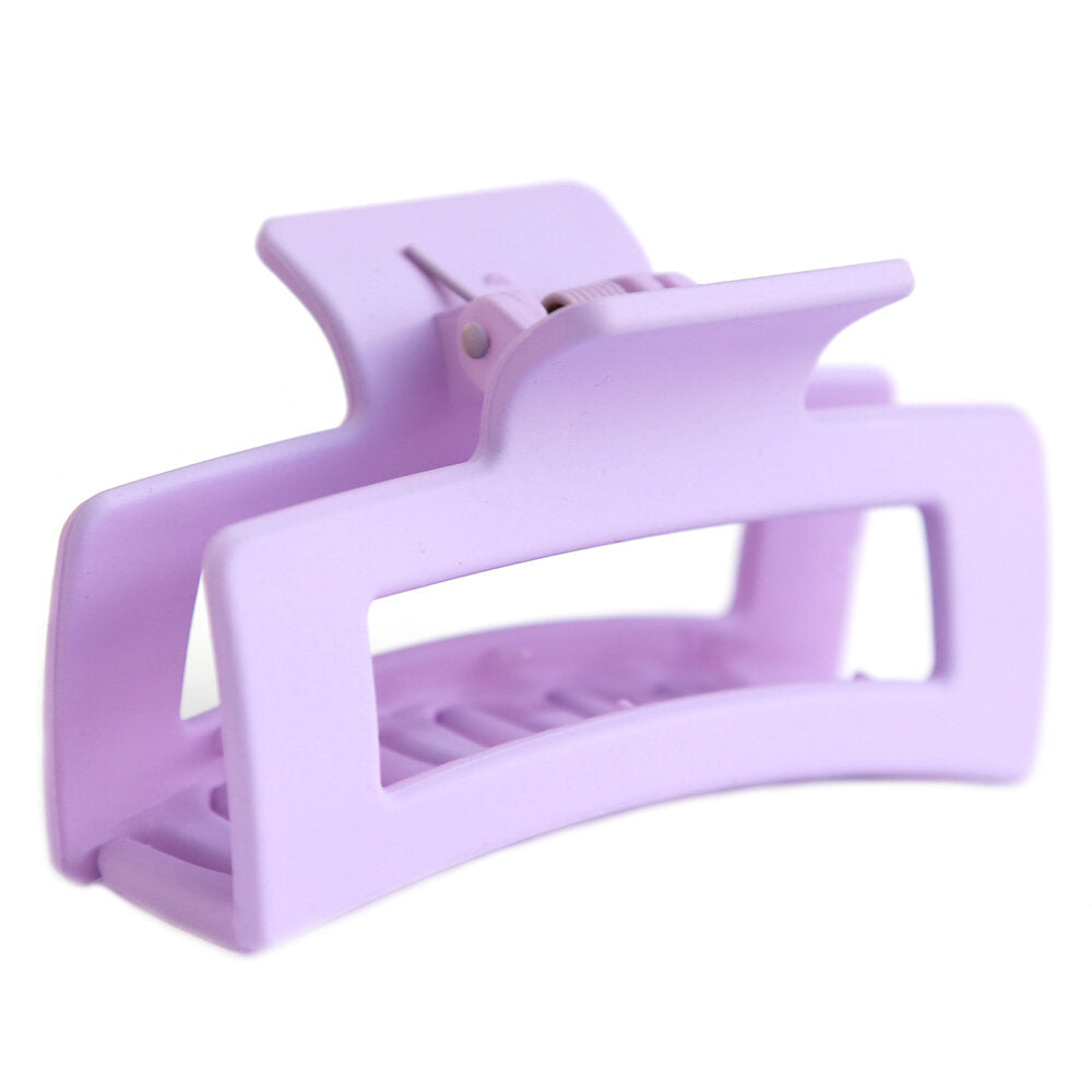 Pince à cheveux unie - Love Ibiza (Mauve)