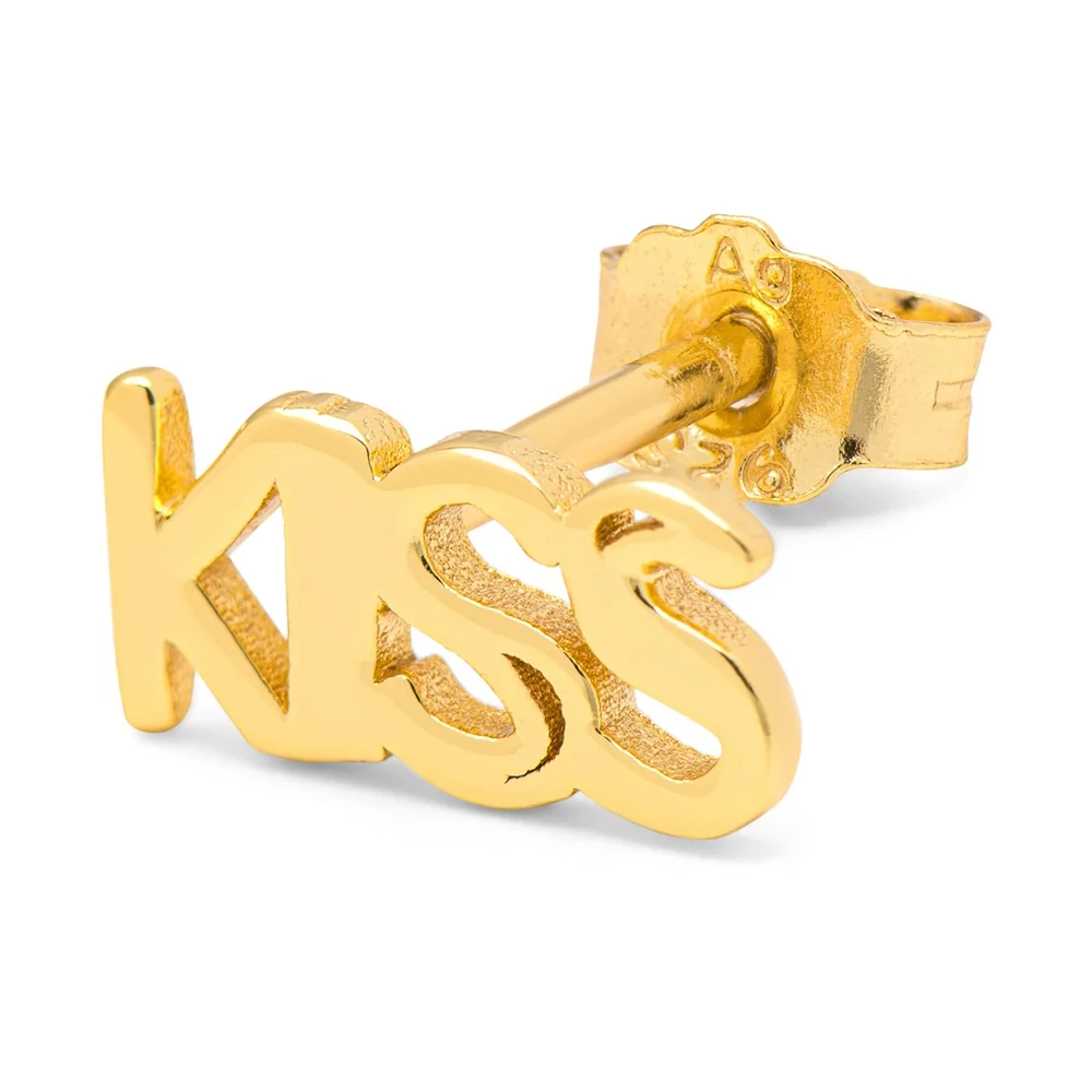 Boucle d'oreille Word Kiss 1 pièce - Lulu