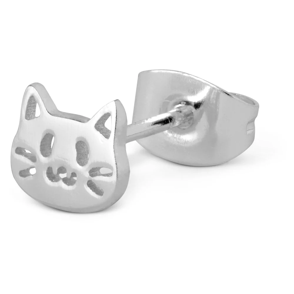 Boucle d'oreille Chat 1 pièce - Lulu