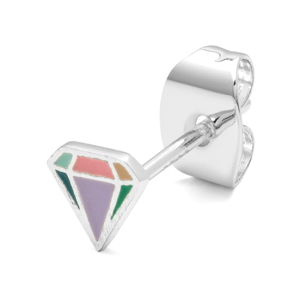 Boucle d'oreille Diamond Cut Small 1 pièce - Lulu