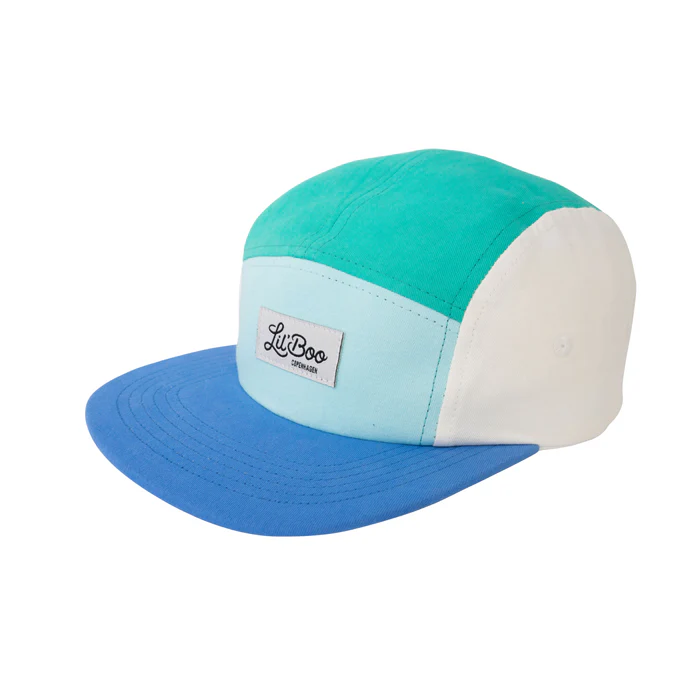 Casquette Block Bleu Ocean - Lil'Boo (4-7Y)