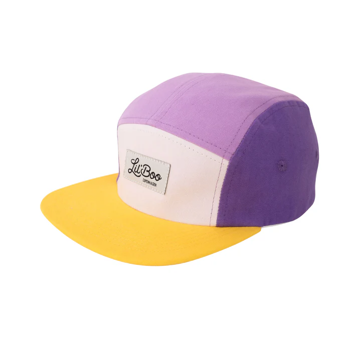 Casquette Block Purple/Jaune - Lil'Boo (4-7Y)