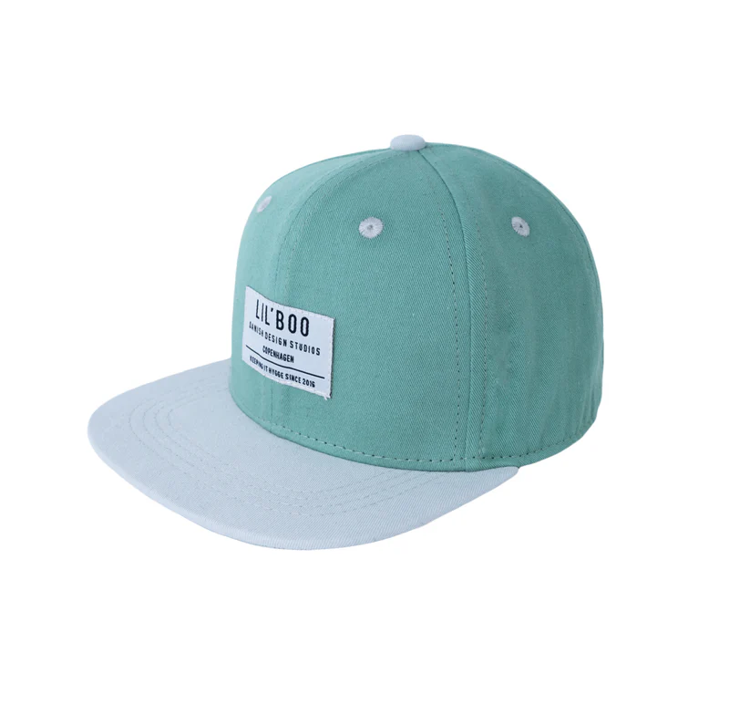 Casquette Organic Block Vert - Lil'Boo