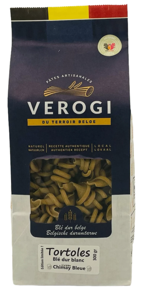 Pâtes à la bière Chimay Bleue - 300Gr - Verogi