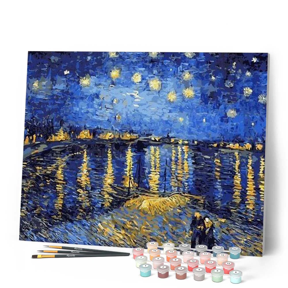 Peinture au numéro - Van Gogh Nuit - Figured'Art