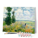 Peinture au numéro - Monet Champ de coquelicots - Figured'Art