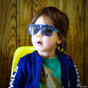 Lunettes de soleil enfant - Bleu turquoise Nino - K-eyes